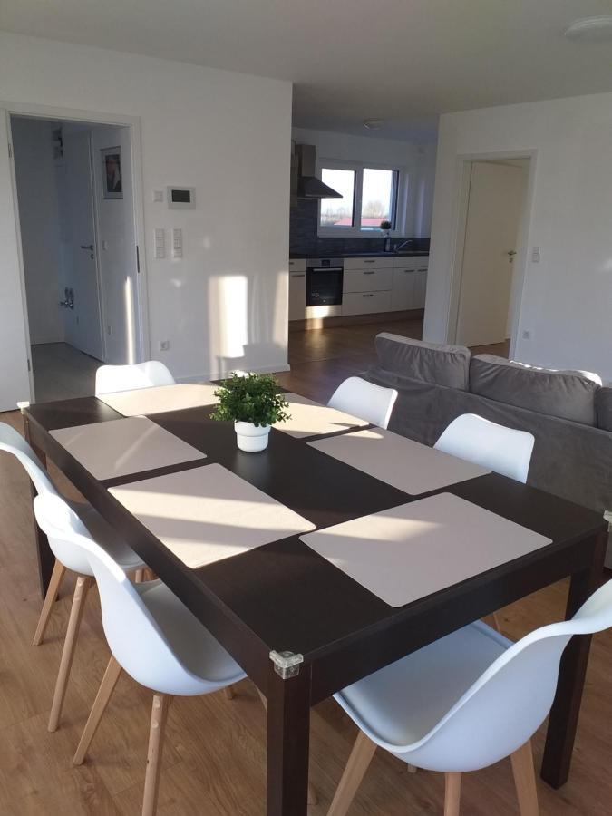 Neubau Appartement Mit Terasse, Privater Eingang,Parkplatz,Kueche Fürth 외부 사진